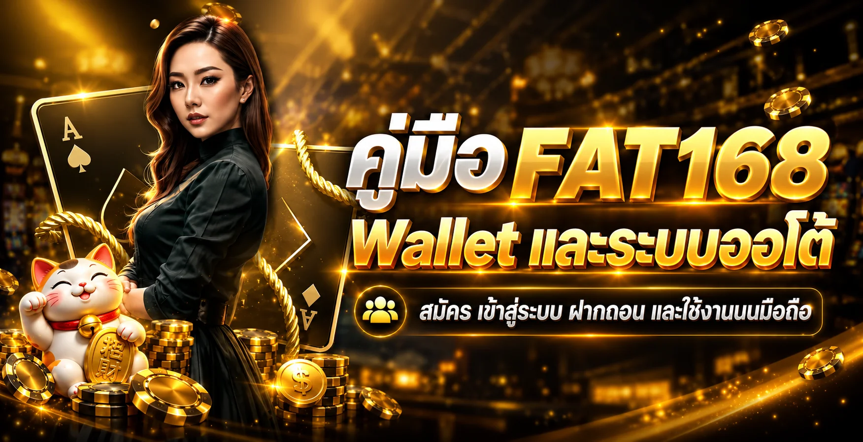 FAT168 | คู่มือ Wallet Slot Auto สมัครและเข้าสู่ระบบ